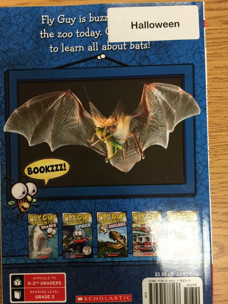 Fly Guy Presents: Bats - Tedd Arnold (- Paperback) book collectible [Barcode 9780545778138] - Main Image 2