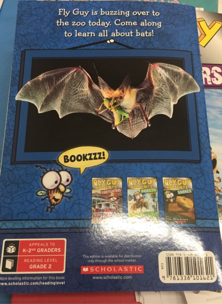 Fly Guy Presents: Bats - Tedd Arnold book collectible [Barcode 9781338101621] - Main Image 2