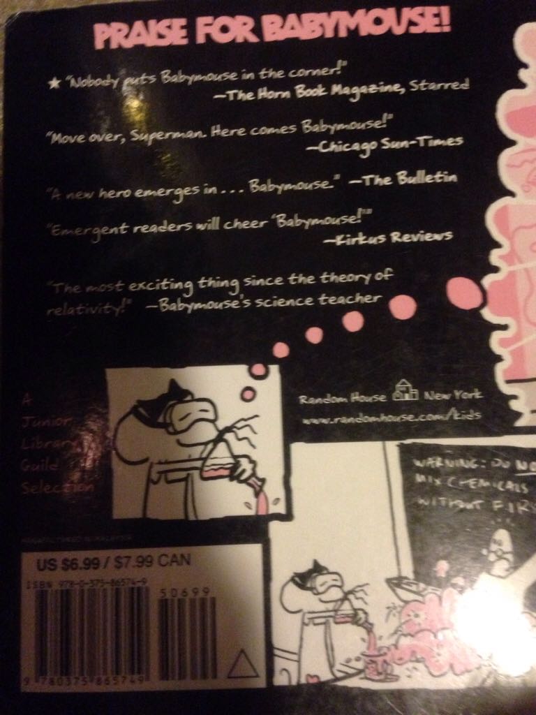 #14: Mad Scientist - Matthew Holm (Random House Books for Young Readers - Paperback) book collectible [Barcode 9780375865749] - Main Image 2