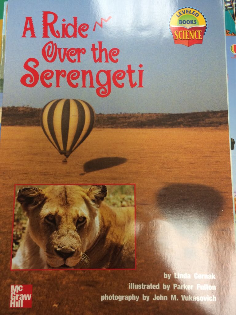 A Ride Over the Serengeti - Linda Cernak book collectible [Barcode 9780022785260] - Main Image 1