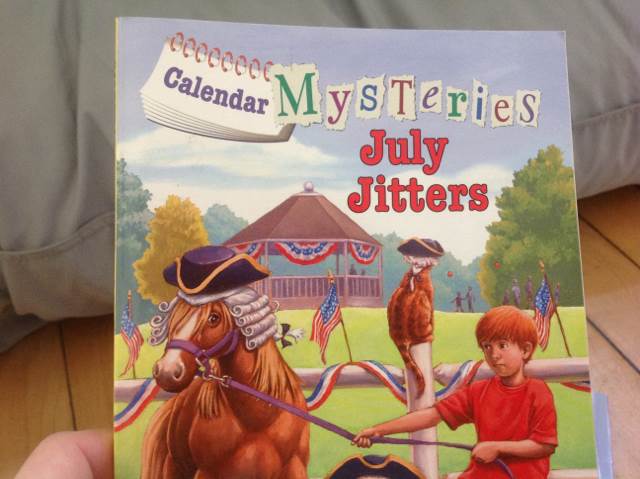 Calendar Mysteries #7: July Jitters - Ron Roy (Random House Digital, Inc.) book collectible [Barcode 9780375868825] - Main Image 1