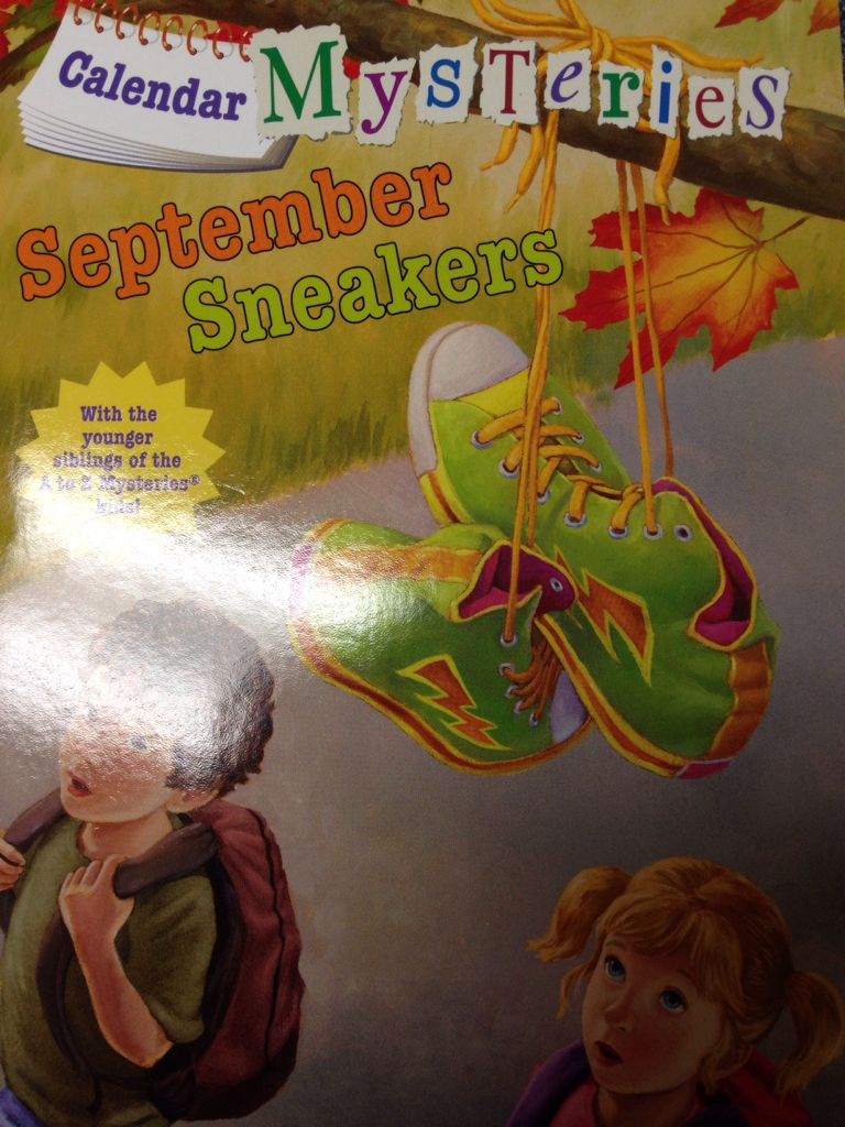 Calendar Mysteries 9: September Sneakers - Ron Roy (Scholastic Paperbacks - Paperback) book collectible [Barcode 9780545631914] - Main Image 1