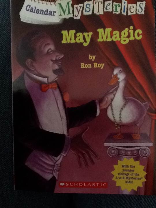 Calendar Mysteries 5: May Magic - Ron Roy (Random House Books for Young Readers - Paperback) book collectible [Barcode 9780545375283] - Main Image 1