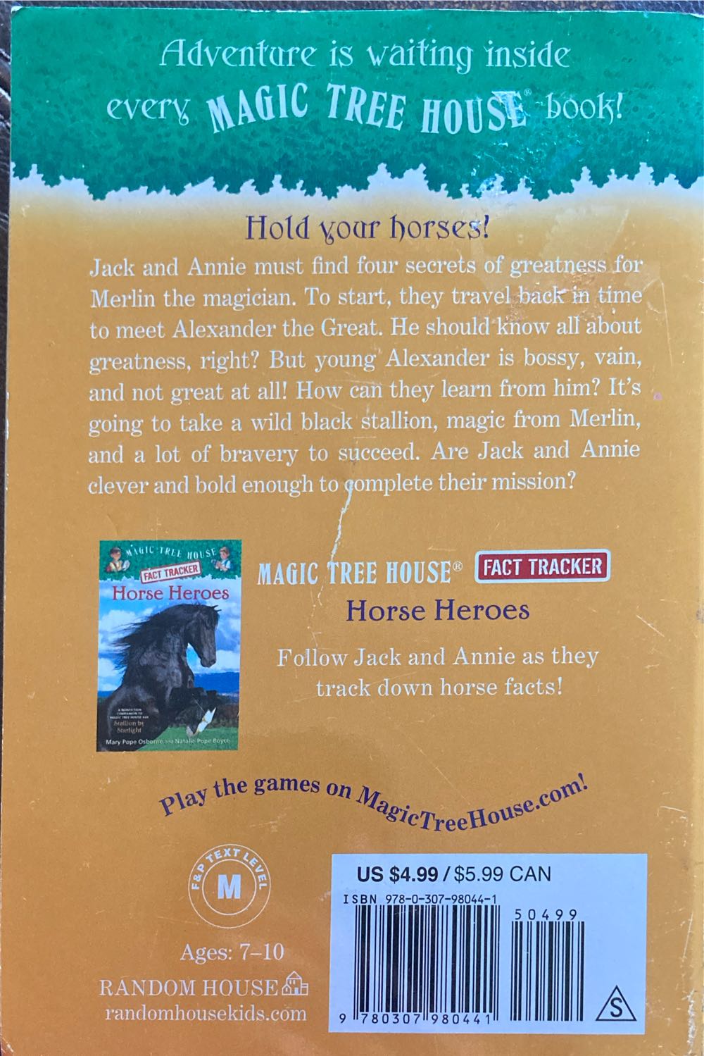 Magic Tree House #49: Stallion By Starlight - Mary Pope Osborne (- Paperback) book collectible [Barcode 9780307980441] - Main Image 2