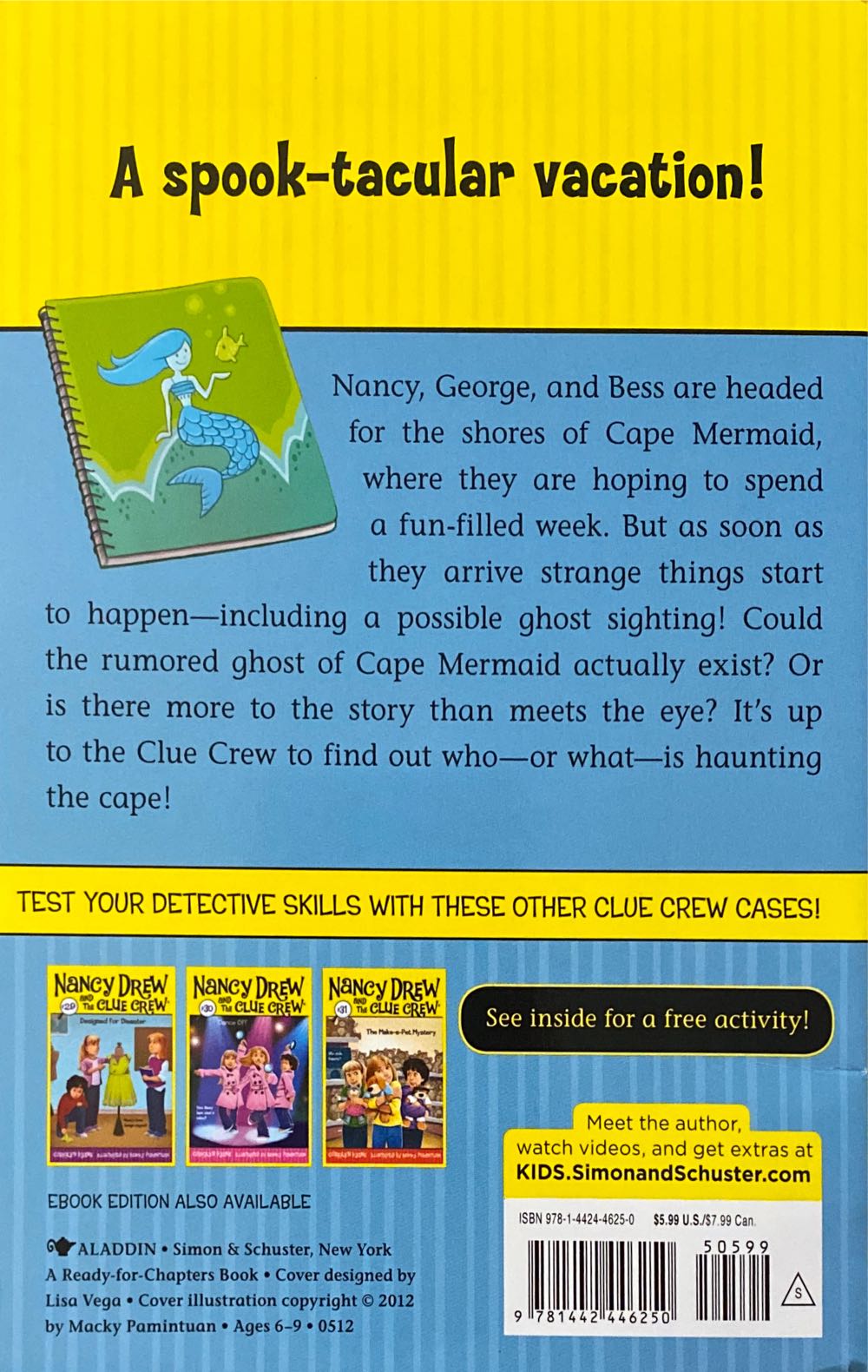 Cape Mermaid Mystery - Carolyn Keene (Aladdin - Paperback) book collectible [Barcode 9781442446250] - Main Image 2