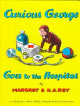 Curious George Goes to the Hospital, - Margret Rey (Houghton Mifflin Co. - eBook) book collectible [Barcode 9780395070628] - Main Image 1