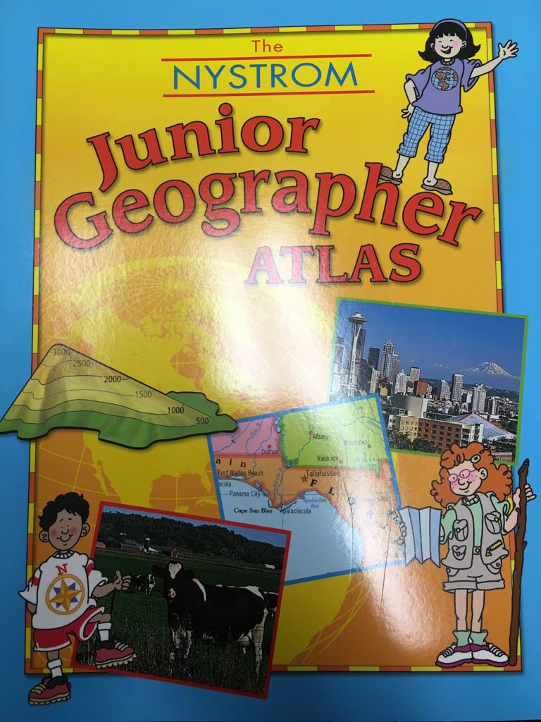 Junior Geographer Atlas. - Nystrom (Firm) book collectible [Barcode 9780782508857] - Main Image 1