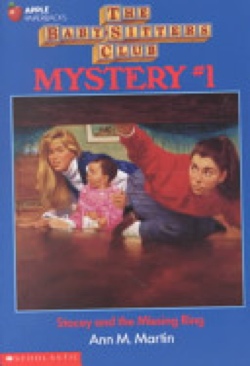 Baby-Sitters Club Mystery #1 Stacey And The Missing Ring - Ann M. Martin (Scholastic - Paperback) book collectible [Barcode 9780590440844] - Main Image 1