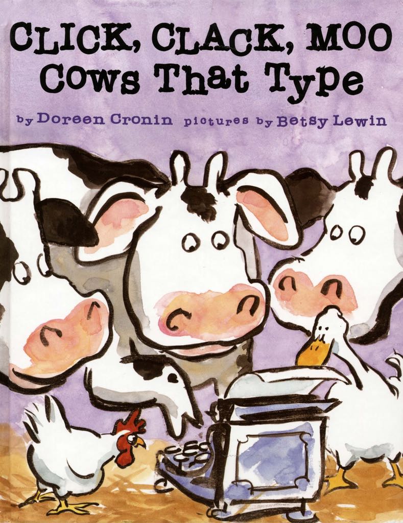 Click Clack Moo Cows That Type - Cronin, Doreen book collectible - Main Image 1