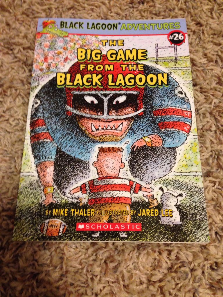 Black Lagoon 26: The Big Game - Mike Thaler (Scholastic Inc. - Paperback) book collectible [Barcode 9780545616393] - Main Image 1