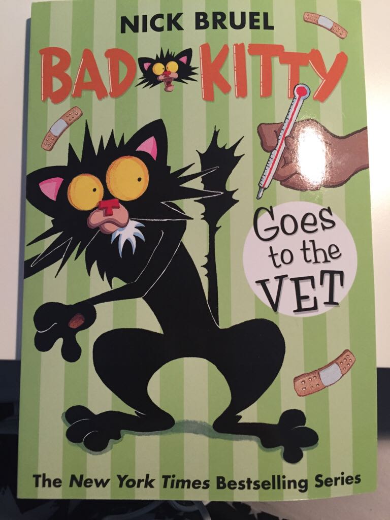 Bad Kitty #11: Goes to the Vet - Graphic Novel - Nick Bruel (Scholastic Inc. - Paperback) book collectible [Barcode 9780545952811] - Main Image 1
