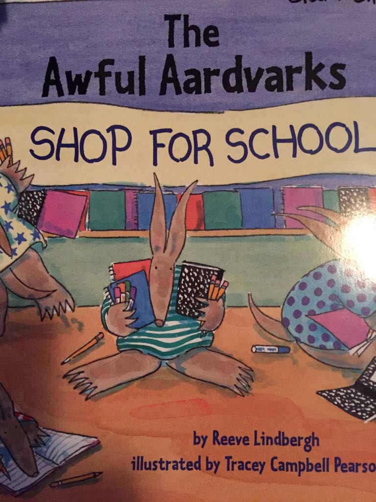 The Awful Aardvarks Shop For School
