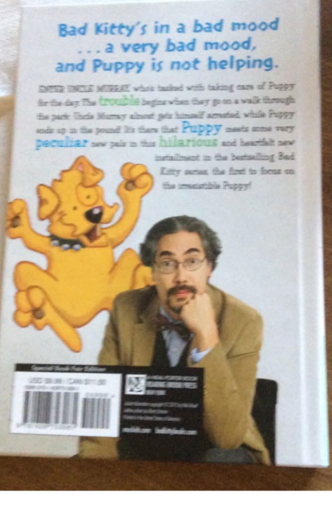 Bad Kitty #10: Puppy’s Big Day - Nick Bruel (Roaring Brook Press - Hardcover) book collectible [Barcode 9781626723061] - Main Image 2