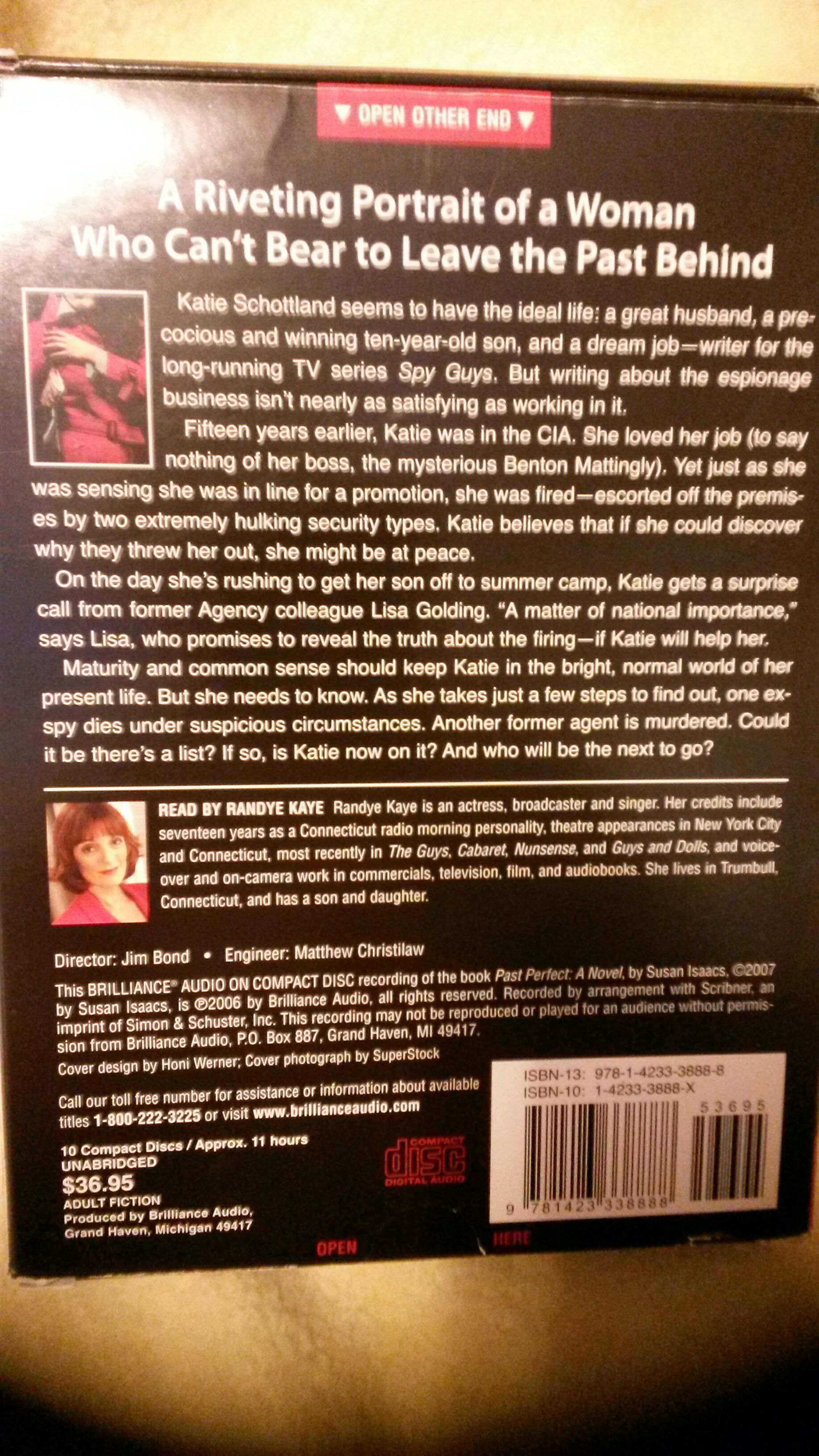 Past Perfect - Susan Isaacs (Simon and Schuster - Audiobook) book collectible [Barcode 9780743242165] - Main Image 2