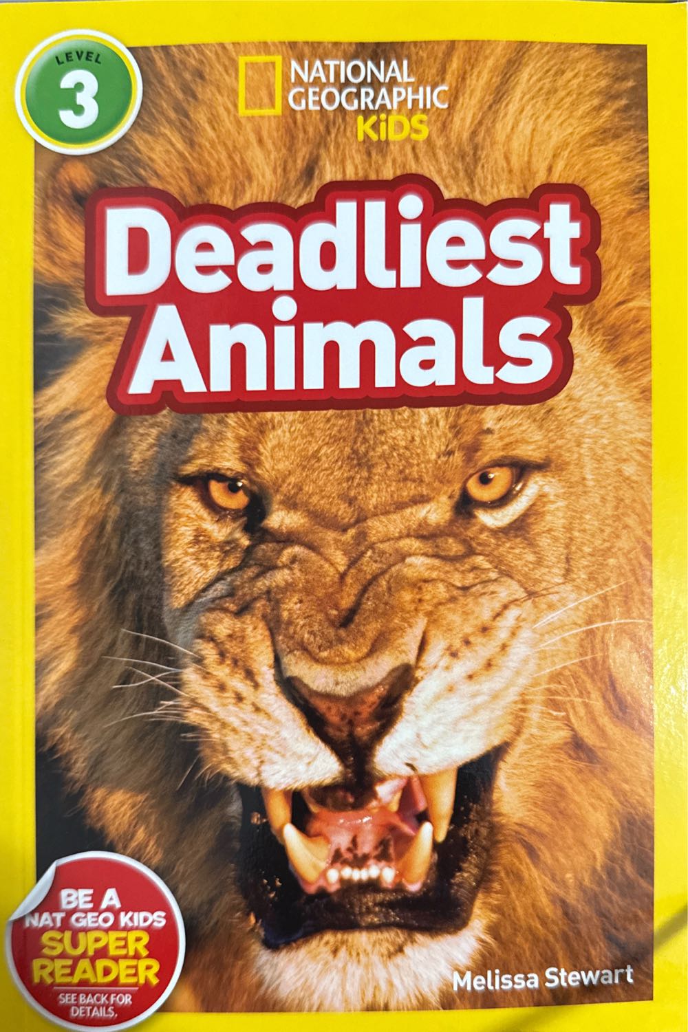 Deadliest Animals - Melissa Stewart (National Geographic Society - Paperback) book collectible [Barcode 9781426307577] - Main Image 3