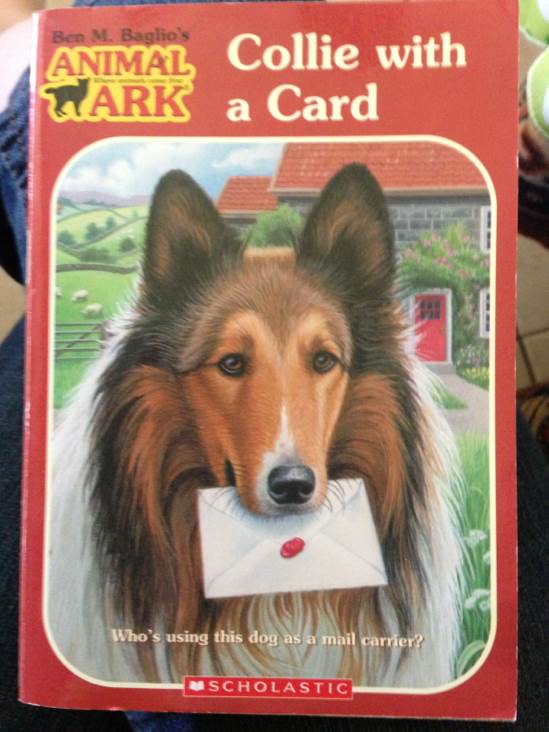 Animal Ark #43: Collie with a Card - Ben M. Baglio (Scholastic - Paperback) book collectible [Barcode 9780439687607] - Main Image 1