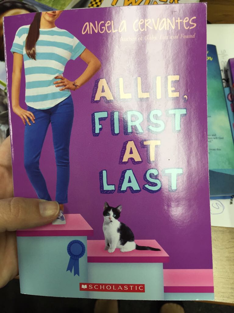 Allie, First And Last - Angela Cervantes (Scholastic Inc - Paperback) book collectible [Barcode 9780545940245] - Main Image 1