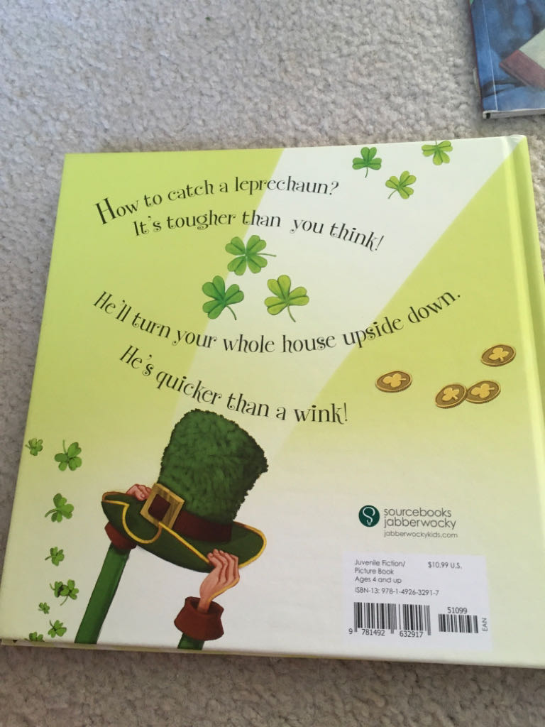 How to Catch a Leprechaun - Adam Wallace (Sourcebooks Jabberwocky - Hardcover) book collectible [Barcode 9781492632917] - Main Image 2