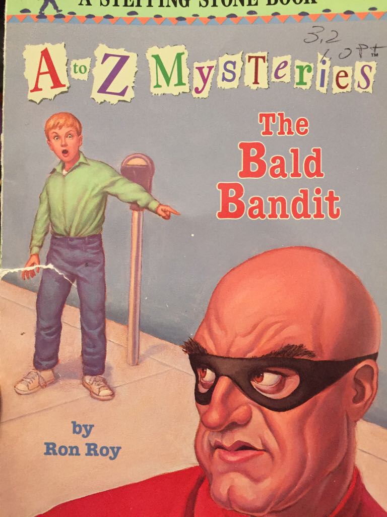 A-Z The Bald Bandit - Ron Roy (- Paperback) book collectible [Barcode 9780679984498] - Main Image 1