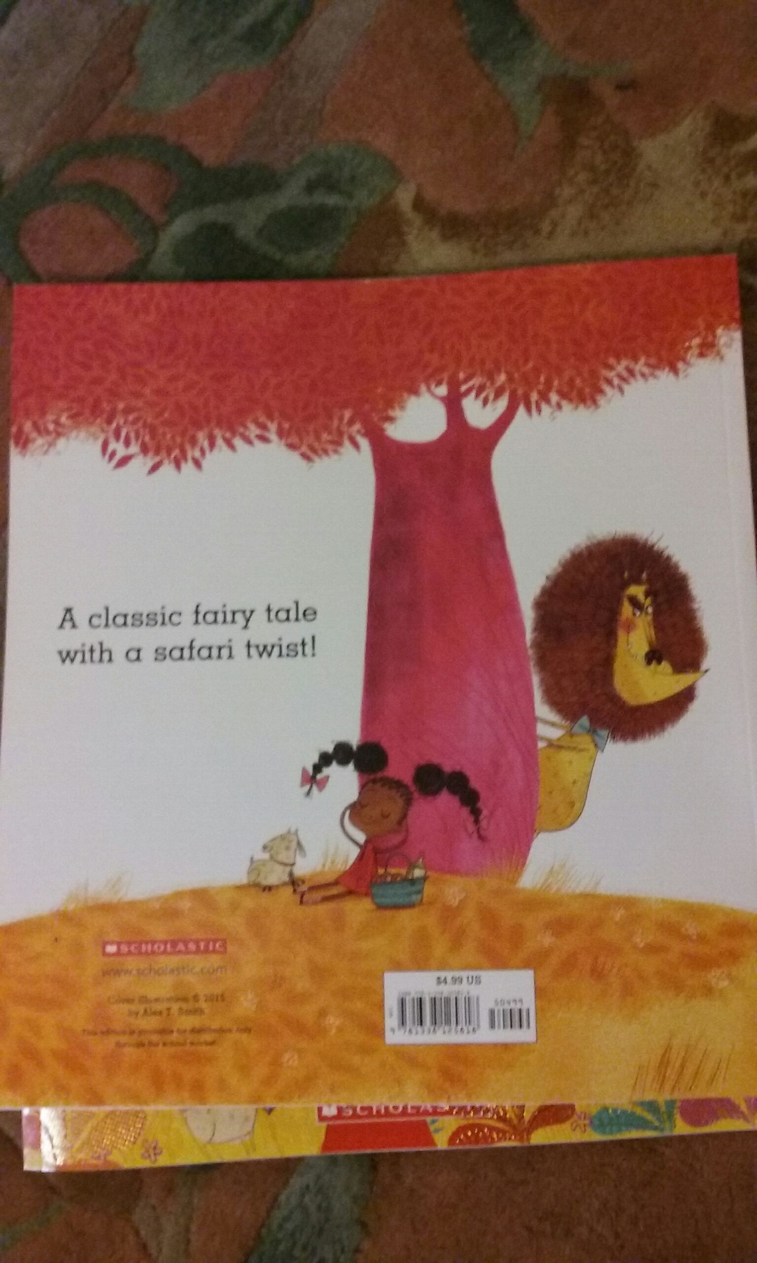 Little Red And The Very Hungry Lion - Alex T. Smith (Scholastic, Inc. - Paperback) book collectible [Barcode 9781338125818] - Main Image 2