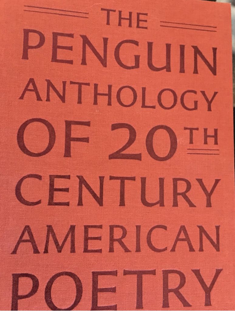 The Penguin Anthology Of 20th Century American Poetry
