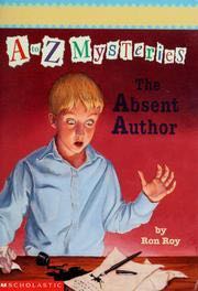 A To Z Mysteries A: The Absent Author - Ron Roy (Scholastic Inc - Paperback) book collectible - Main Image 1
