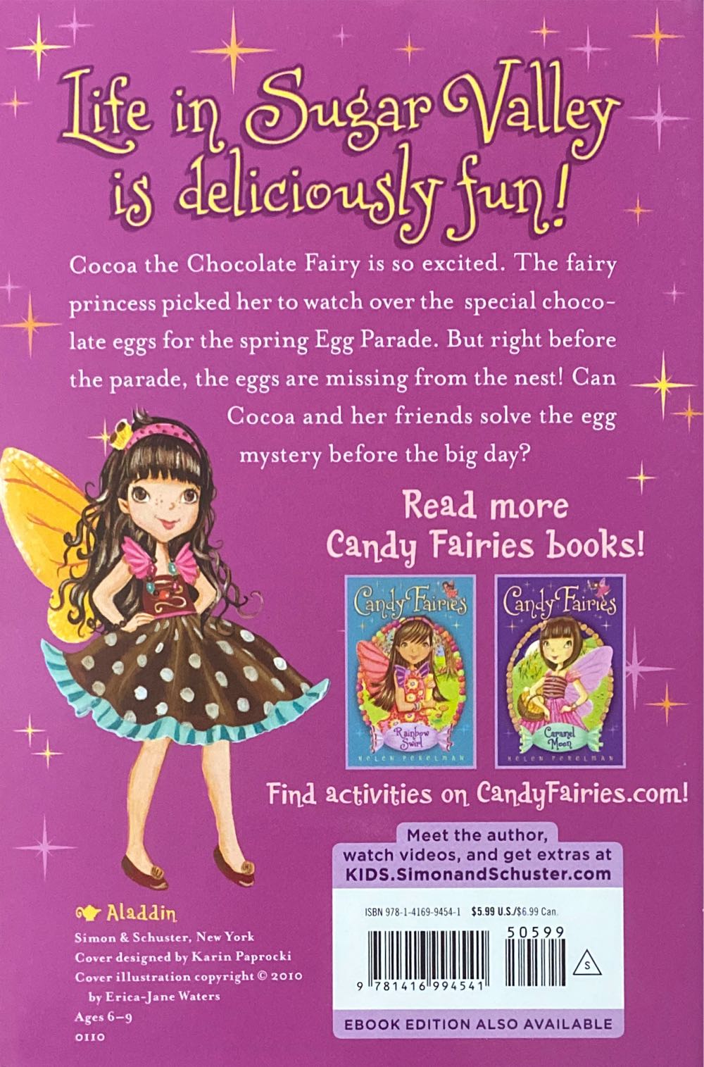 Chocolate Dreams - Helen Perelman (Aladdin - Paperback) book collectible [Barcode 9781416994541] - Main Image 2