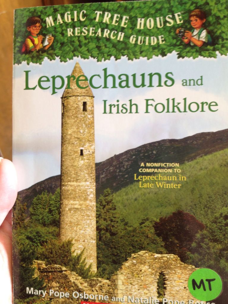 Magic Tree House Research Guide: Leprechauns And Irish Folklore - Mary Pope Osborne (Scholastic - Paperback) book collectible [Barcode 9780545241977] - Main Image 1