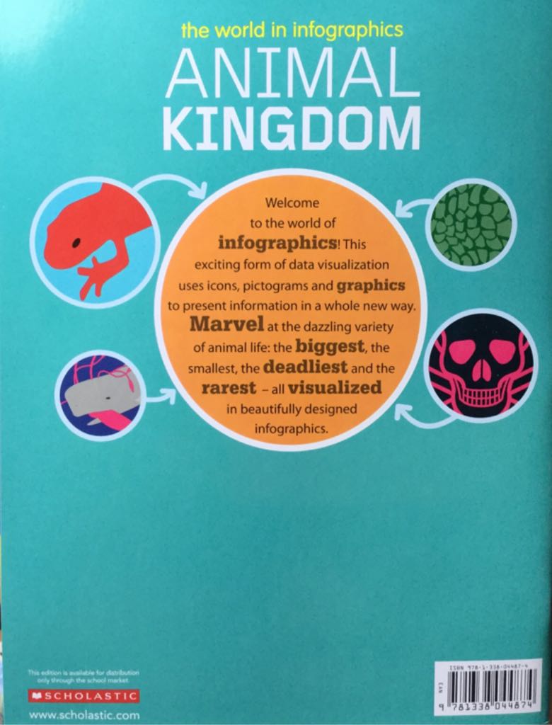 The World In Infographics Animal Kingdom - Jon Richards book collectible [Barcode 9781338044874] - Main Image 2