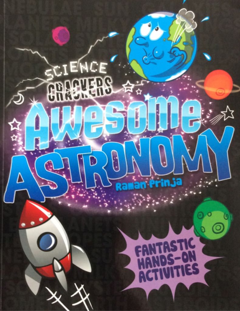 Science Crackers Awesome Astronomy Scholastic Book Clubs PB - Raman Prinja book collectible [Barcode 9781609922023] - Main Image 1