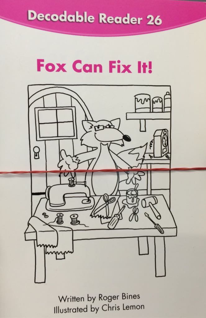 Fox Can Fix It! 26 - Roger Bines book collectible [Barcode 9780328144891] - Main Image 1