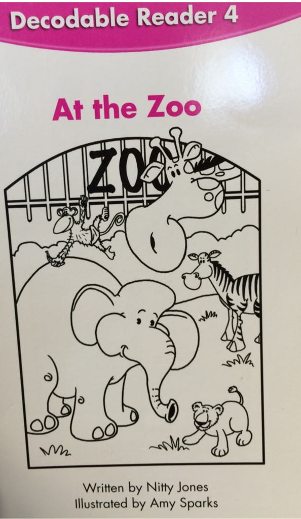 At The Zoo 4 - Nitty Jones book collectible [Barcode 9780328144679] - Main Image 1