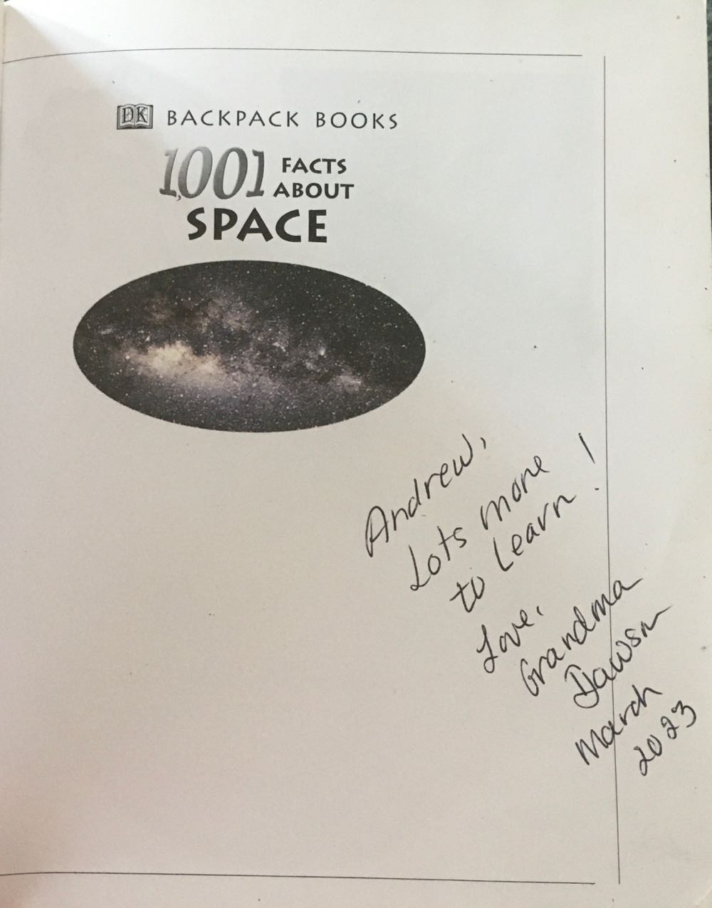1,001 Facts About Space - Carole Stott (Dk Pub) book collectible [Barcode 9780789484505] - Main Image 3
