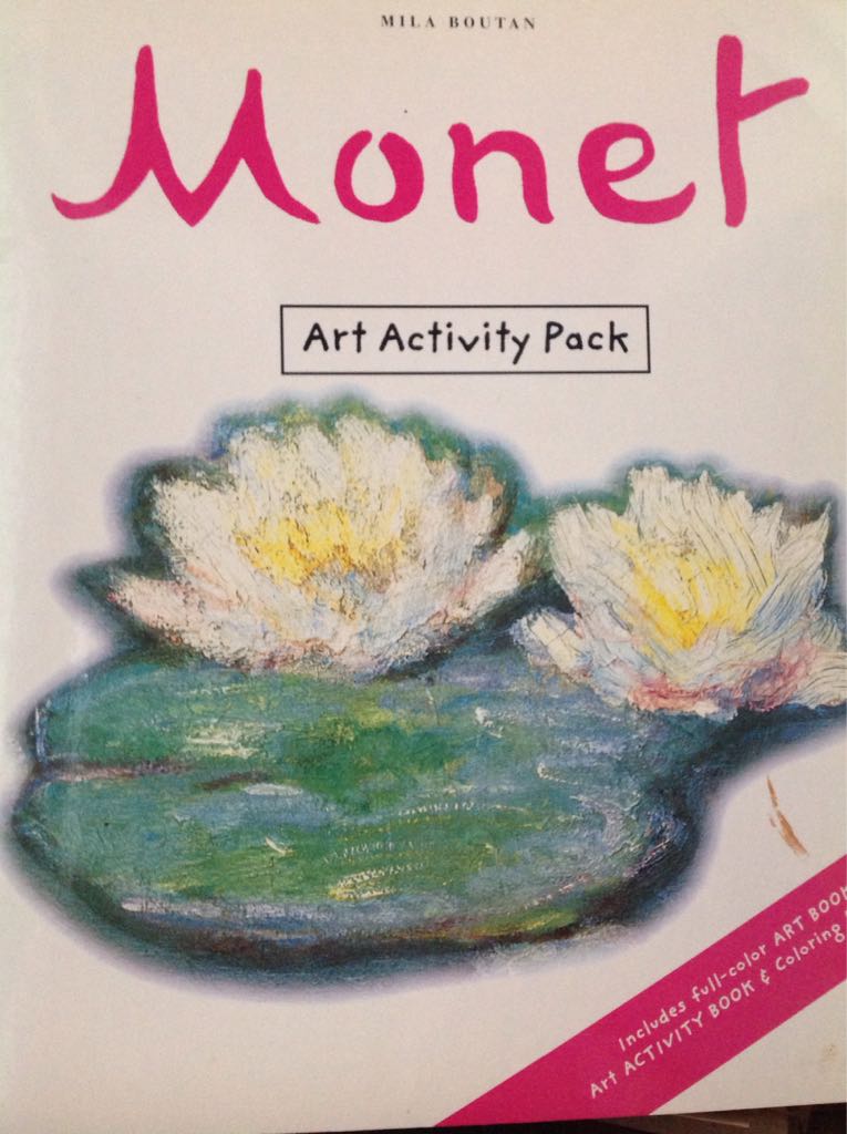 Monet Art Activity Pack