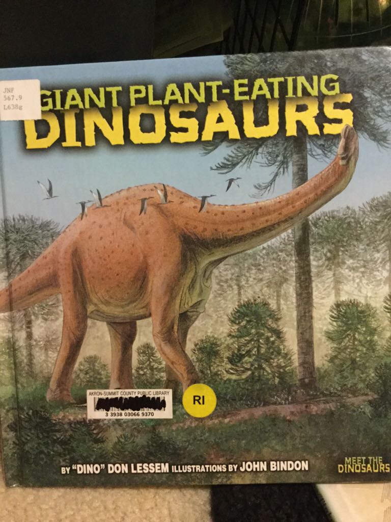 GIANT PLANT-EATING DINOSAURS