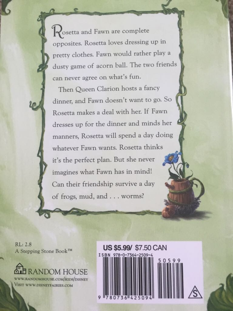 14. Rosetta’s Daring Day - Disney Fairies (Random House LLC - Paperback) book collectible [Barcode 9780736425094] - Main Image 2