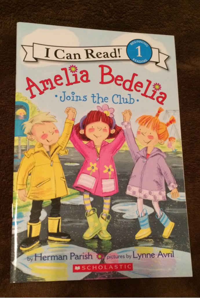 Amelia Bedelia Joins the Club - Herman Parish book collectible [Barcode 9780545860895] - Main Image 1