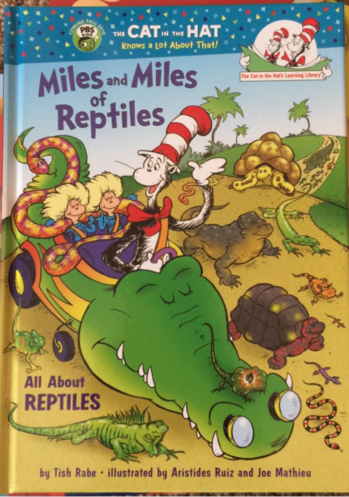 Cat in the Hat: Miles And Miles Of Reptiles  book collectible [Barcode 9780375974052] - Main Image 1