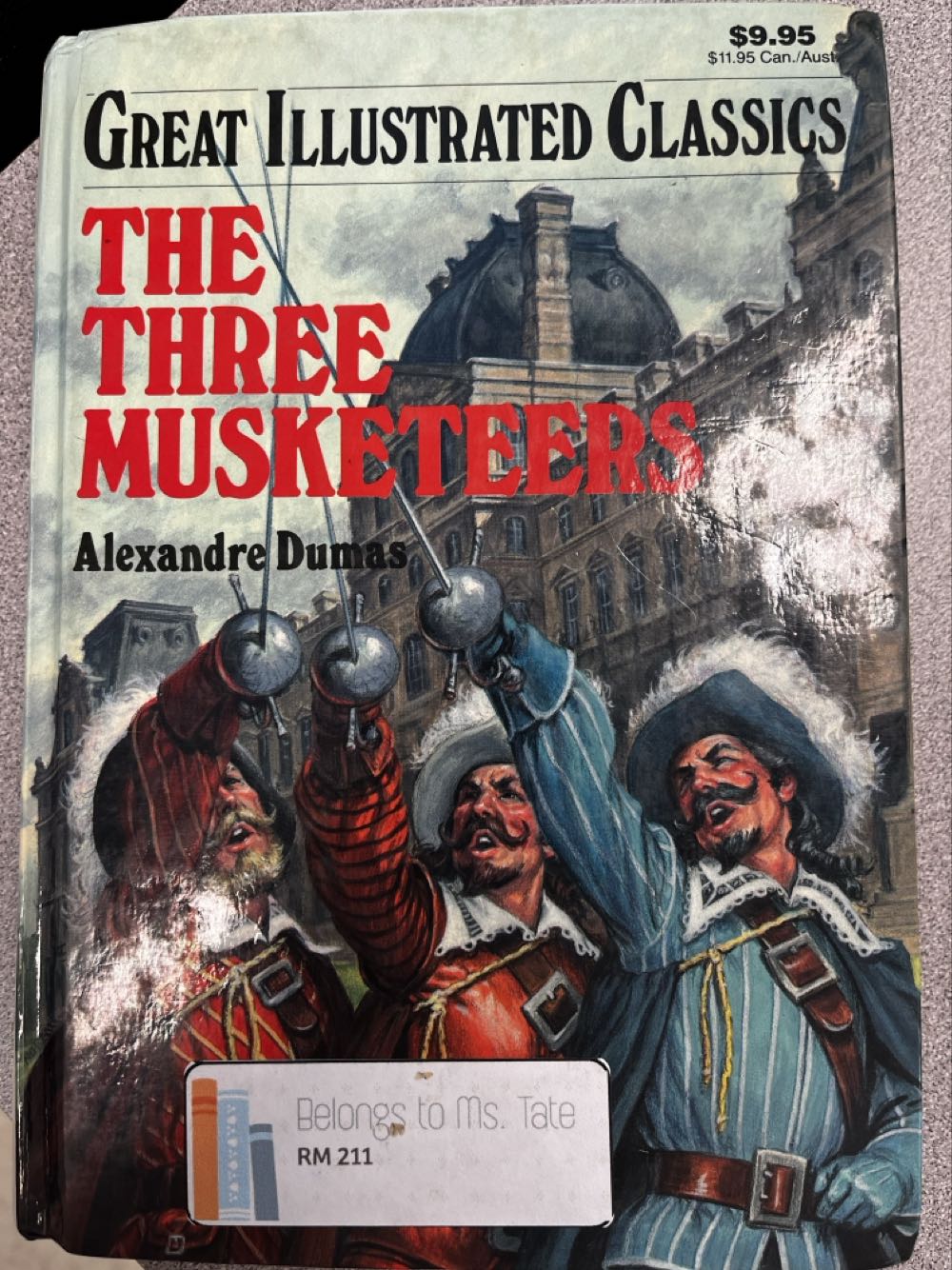 Great Illustrated Classics - The Three Musketeers - dumas, Alexander book collectible - Main Image 1