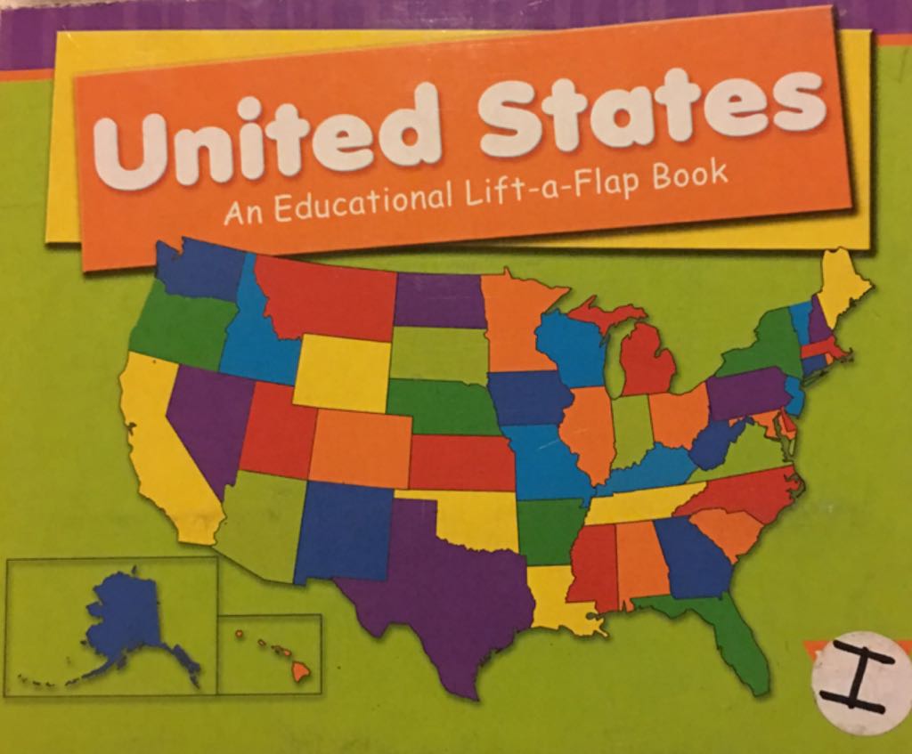 United States Educational Lift-a-flap Book