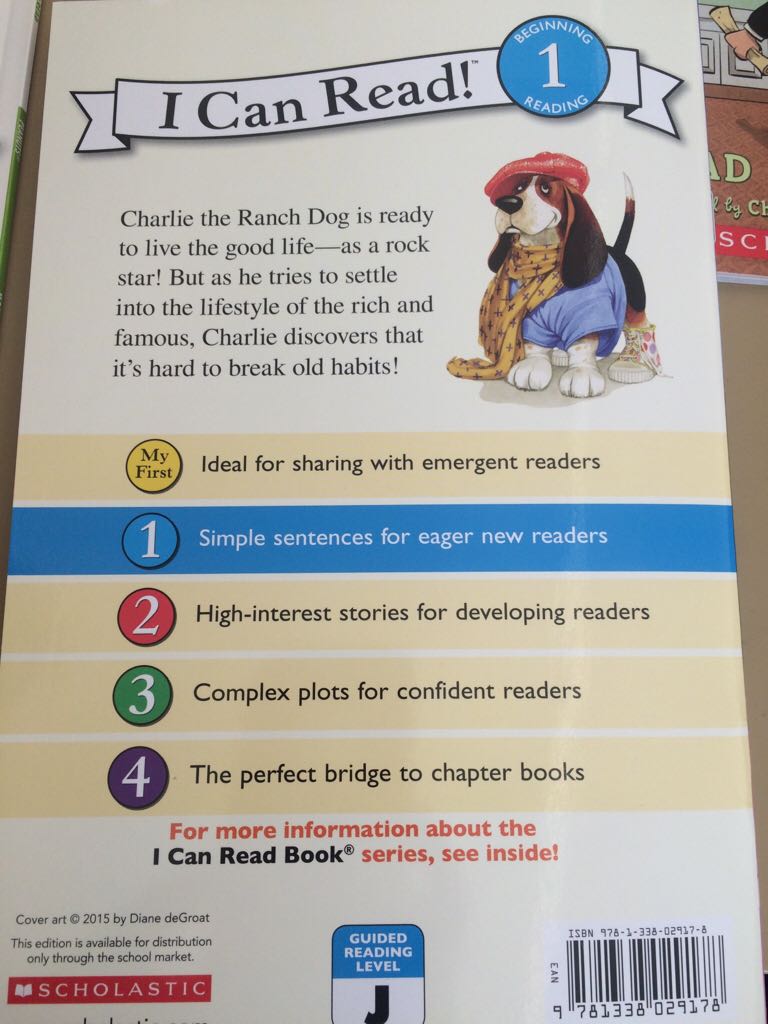 Charlie the Rock Star - Ree Drumand book collectible [Barcode 9781338029178] - Main Image 2