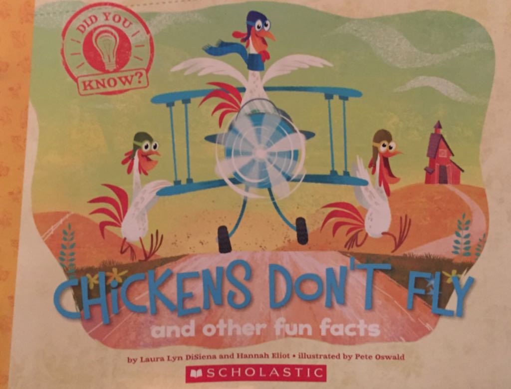 Chickens Don’t Fly - Laura Lyn DiSiena book collectible [Barcode 9780545836975] - Main Image 1