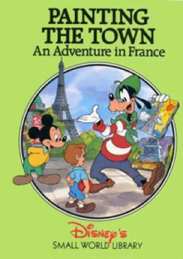 Disney Small World Library Painting The Town Am Adventure In France