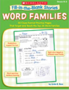 Fill-in-the-Blank Stories: Word Families