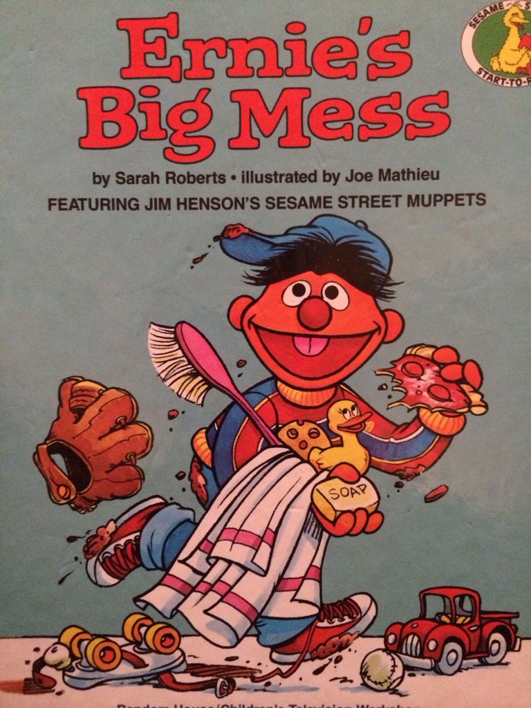 Ernie’s Big Mess - Sarah Roberts (Random House Books for Young Readers - Hardcover) book collectible [Barcode 9780394848471] - Main Image 1