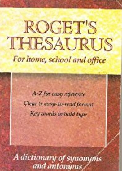 Rogets Thesaurus For Home, School And Office