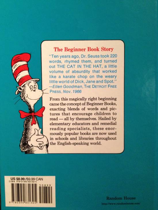 Because a Little Bug Went Ka-Choo! - Dr. Seuss (Random House - Hardcover) book collectible [Barcode 9780394831305] - Main Image 2