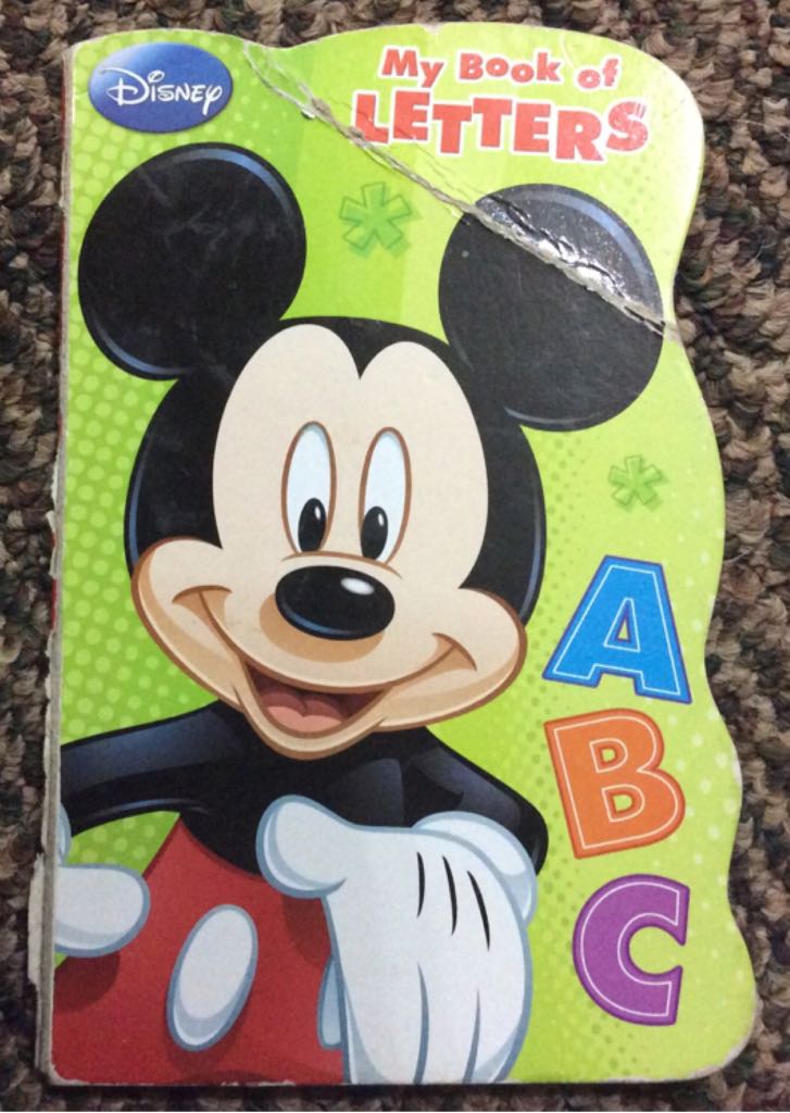 Disney My Book Of Letters