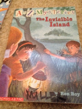 A-Z Mysteries I: The Invisible Island - Ron Roy (Scholastic - Paperback) book collectible [Barcode 9780439326827] - Main Image 1