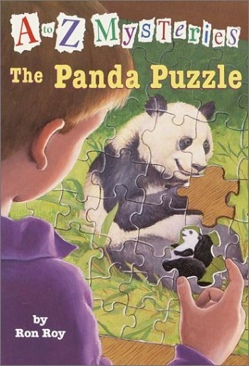 A-Z Mysteries P: The Panda Puzzle - Ron Roy (Scholastic Inc - Paperback) book collectible [Barcode 9780439516846] - Main Image 1